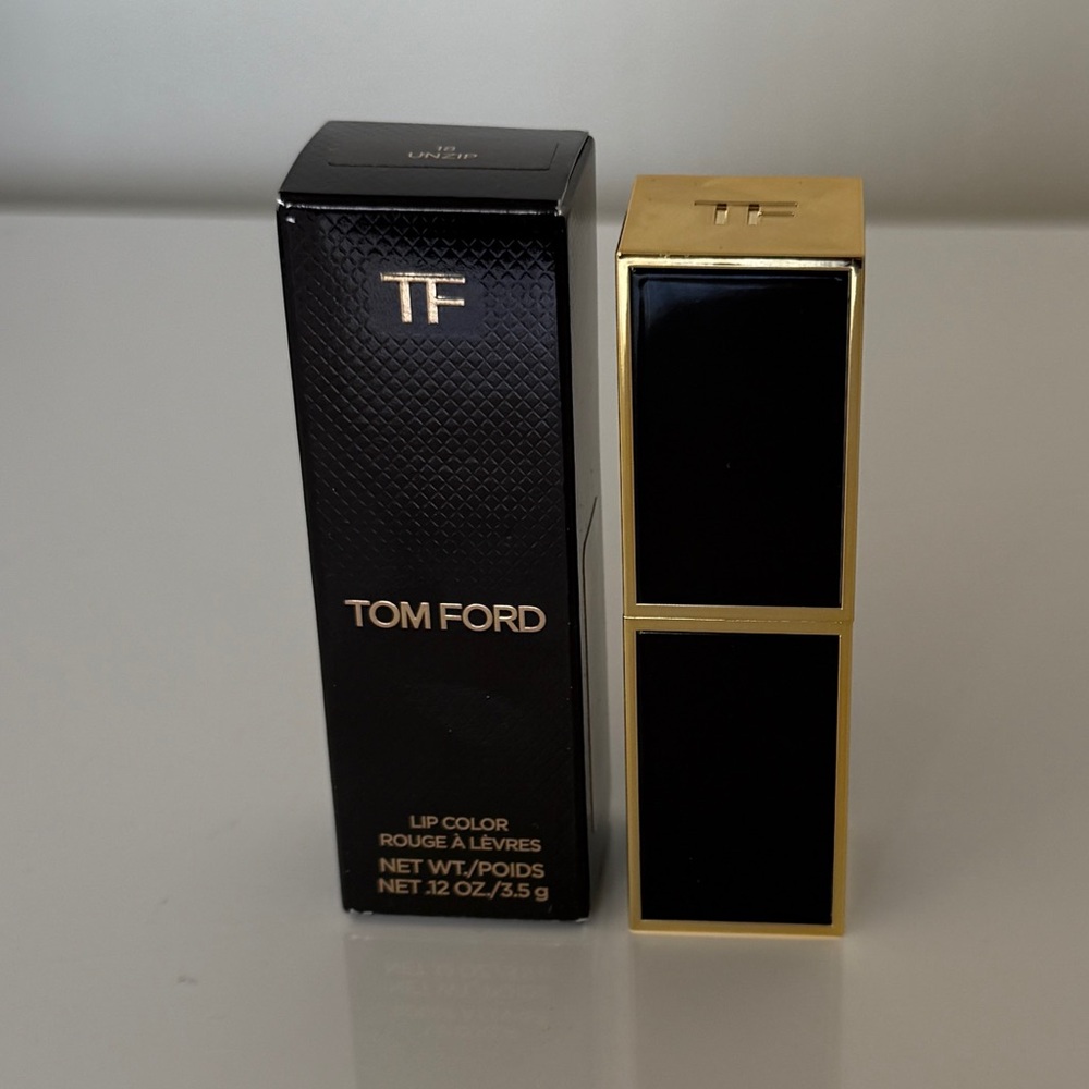 Tom Ford Lip Color in Black and Gold